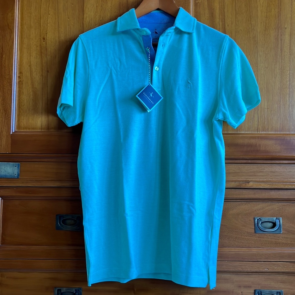 Tailorbyrd Collection Mens Polo Size Small Green